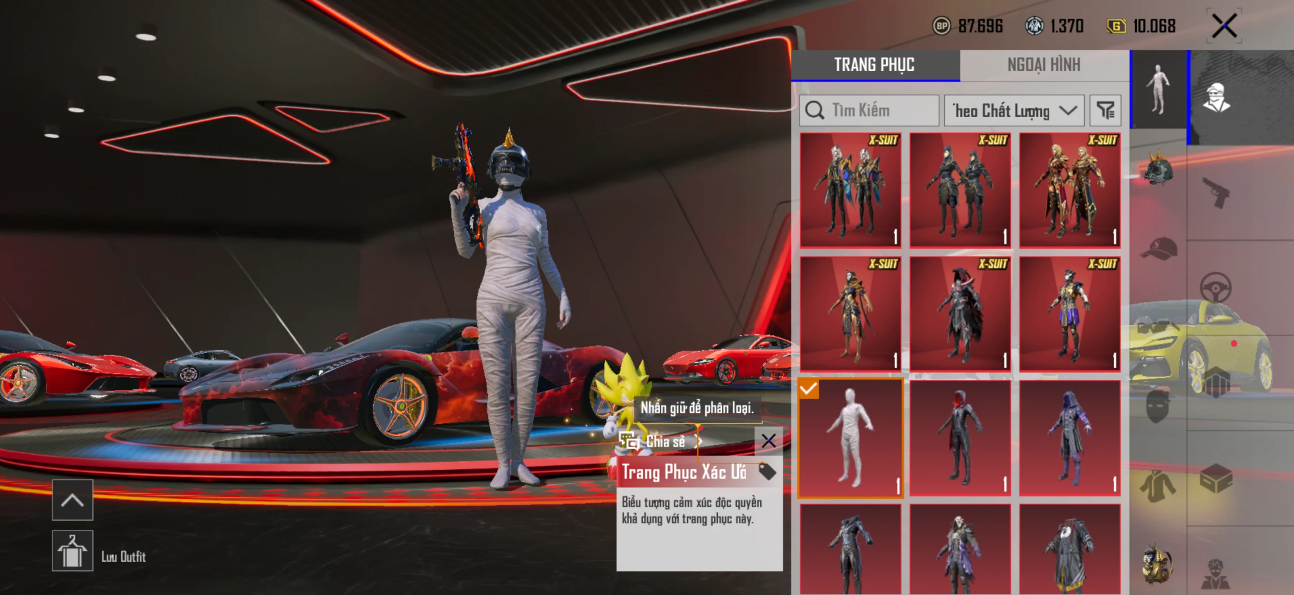 Acc PUBG Mobile mã 36365 - sale 83m - 2 Sảnh Fe + Pos - 28 khẩu đóng hòm - Găng tay băng - full 3 vòng honor - ảnh 24