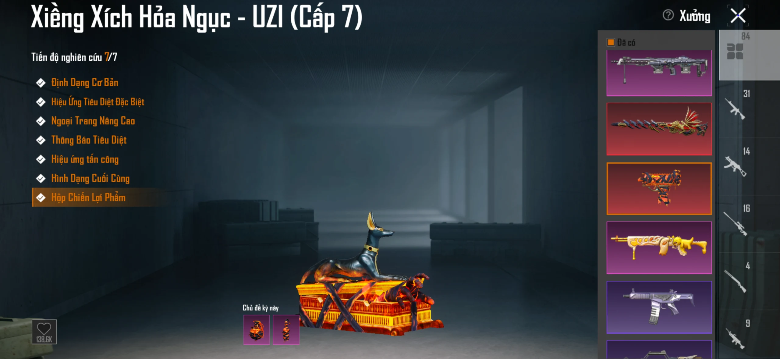 Acc PUBG Mobile mã 42698 - 44m - 16 Khẩu không trùng - 4 Xe bay không trùng - 2 Giáp 7 - ảnh 28