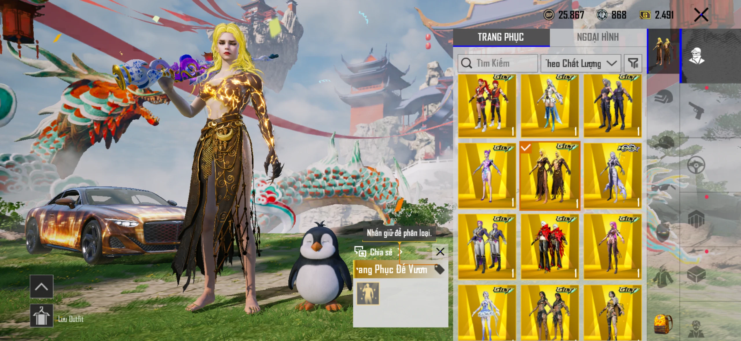Acc PUBG Mobile mã 46692 - Chưa Tới 70đ - Style Bape 50% - Sảnh rồng - Súng maxping - ảnh 19