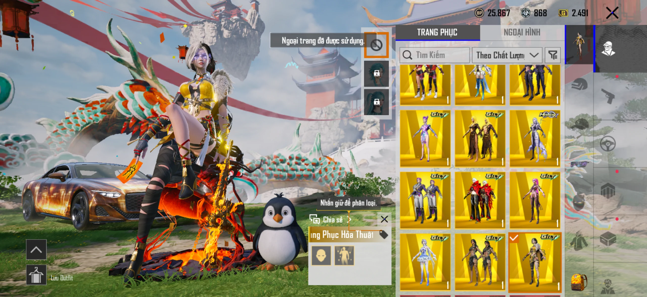 Acc PUBG Mobile mã 46692 - Chưa Tới 70đ - Style Bape 50% - Sảnh rồng - Súng maxping - ảnh 26