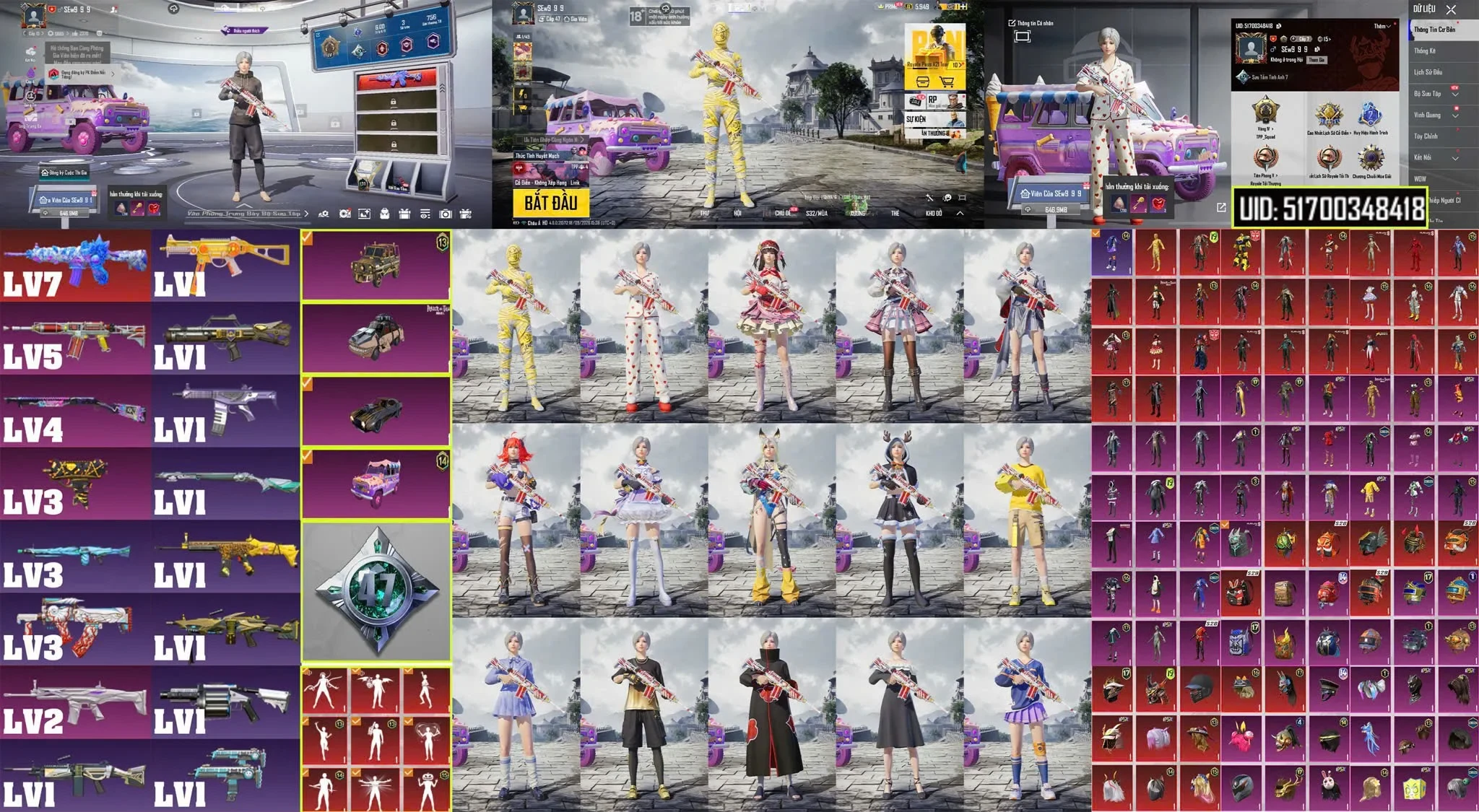 Acc PUBG Mobile mã 60514 - ảnh chính