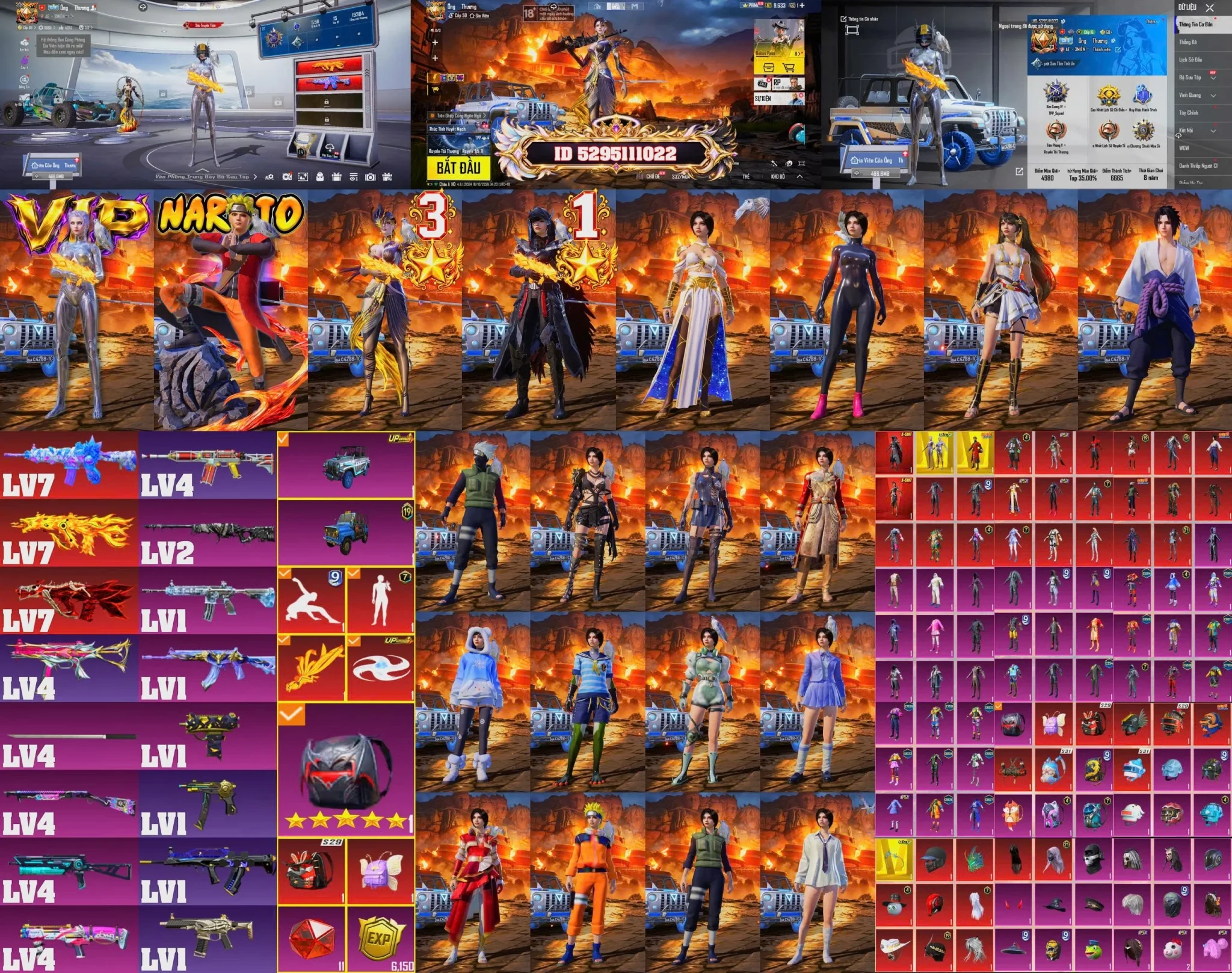 Acc PUBG Mobile mã 60532 - ảnh chính
