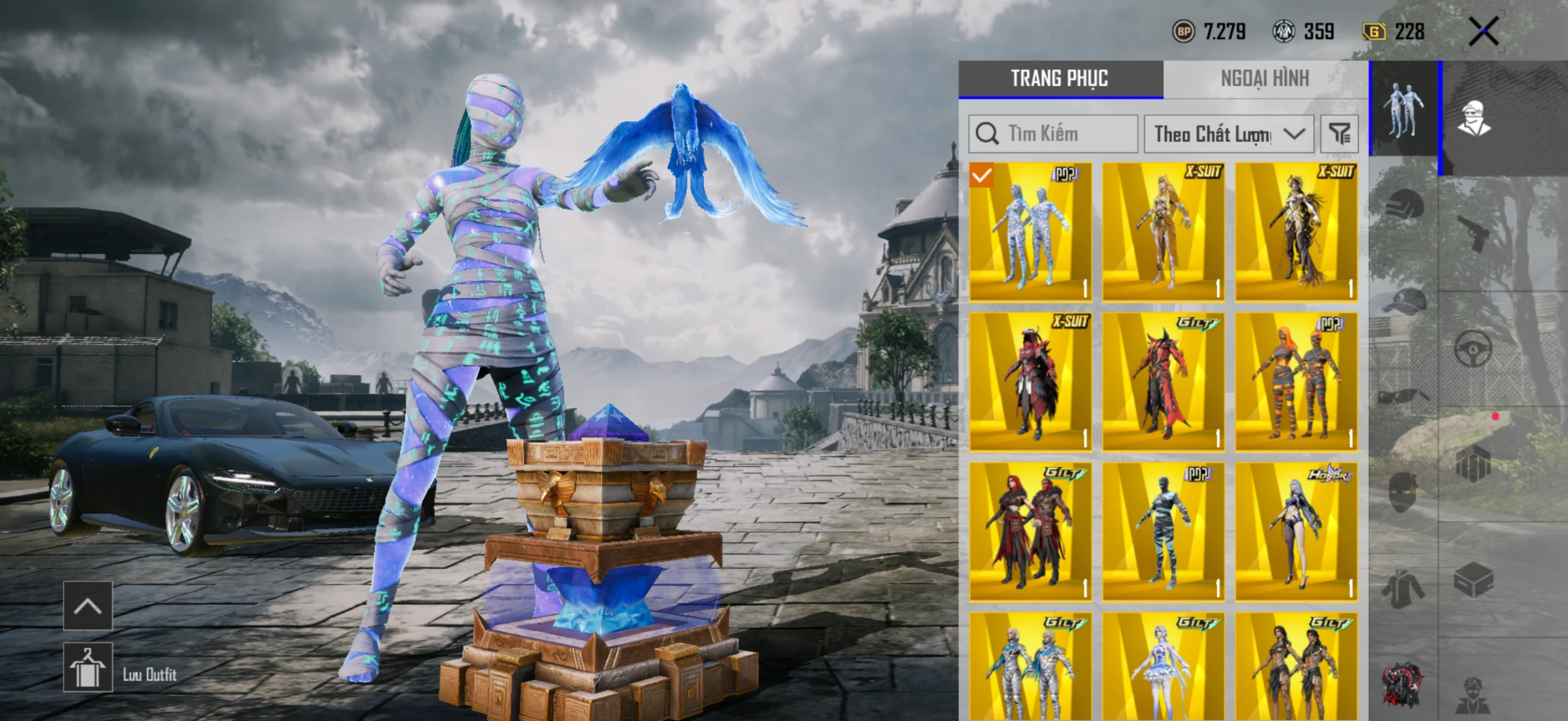 Acc PUBG Mobile mã 61326 - 3x Tiểu Học - Cực phẩm Giáp đẹp - Full Súng mới - ảnh 9