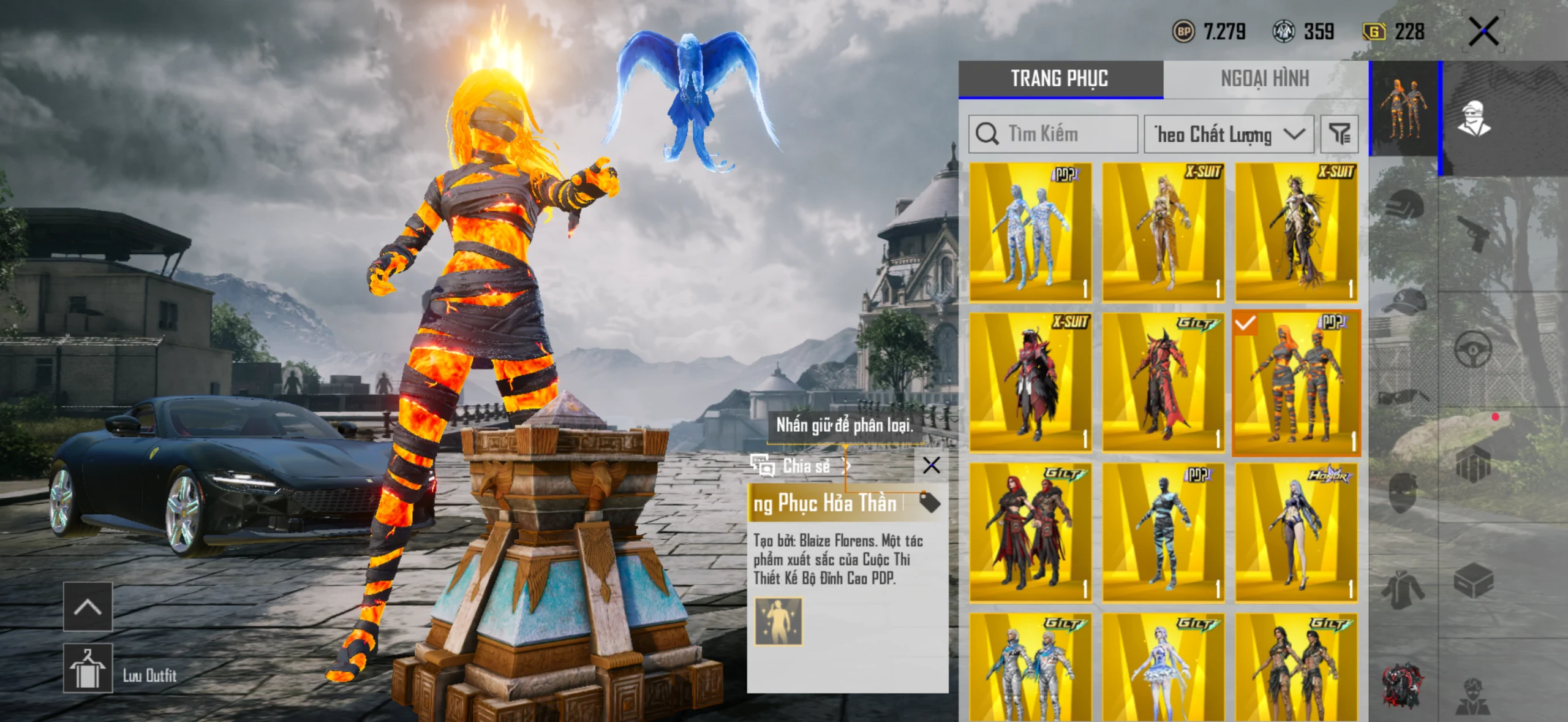 Acc PUBG Mobile mã 61326 - 3x Tiểu Học - Cực phẩm Giáp đẹp - Full Súng mới - ảnh 10