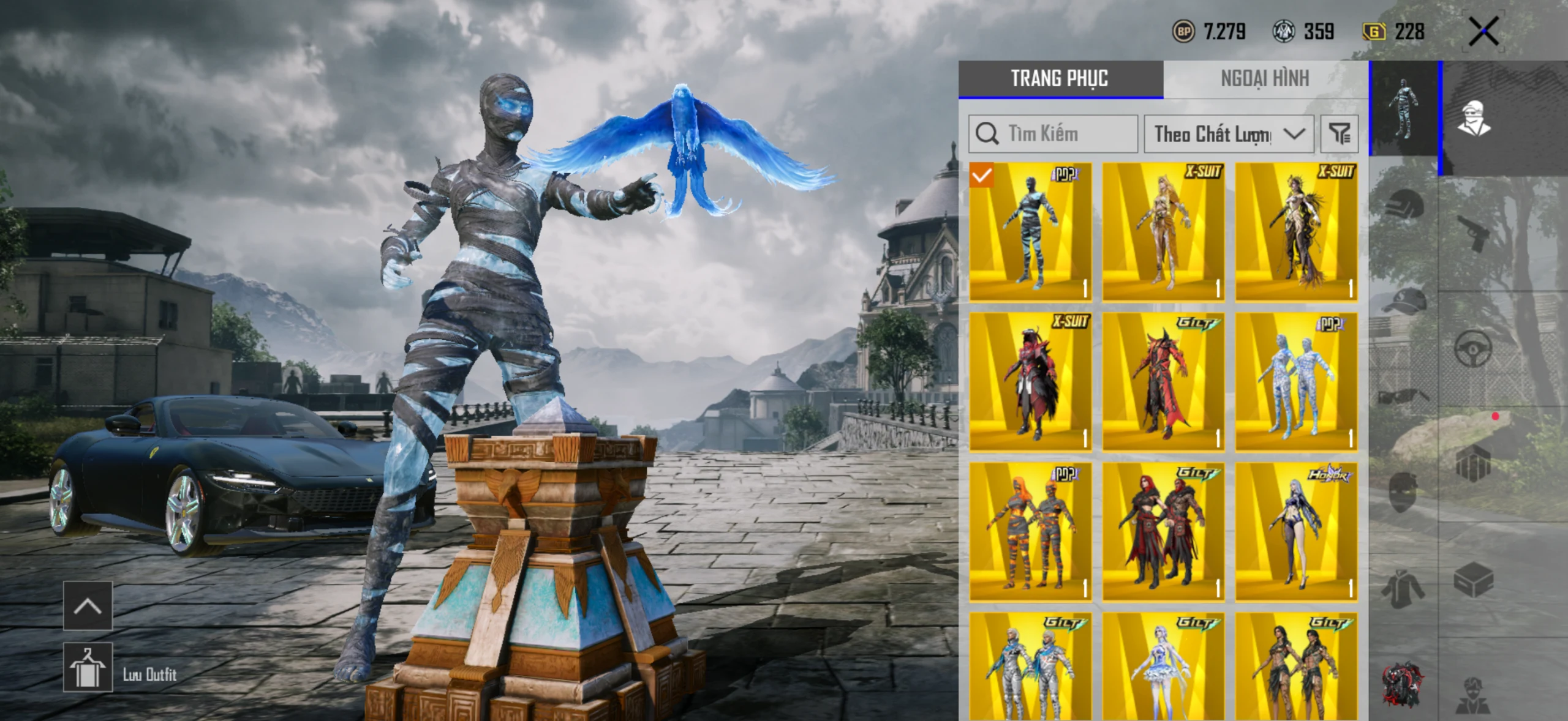Acc PUBG Mobile mã 61326 - 3x Tiểu Học - Cực phẩm Giáp đẹp - Full Súng mới - ảnh 12