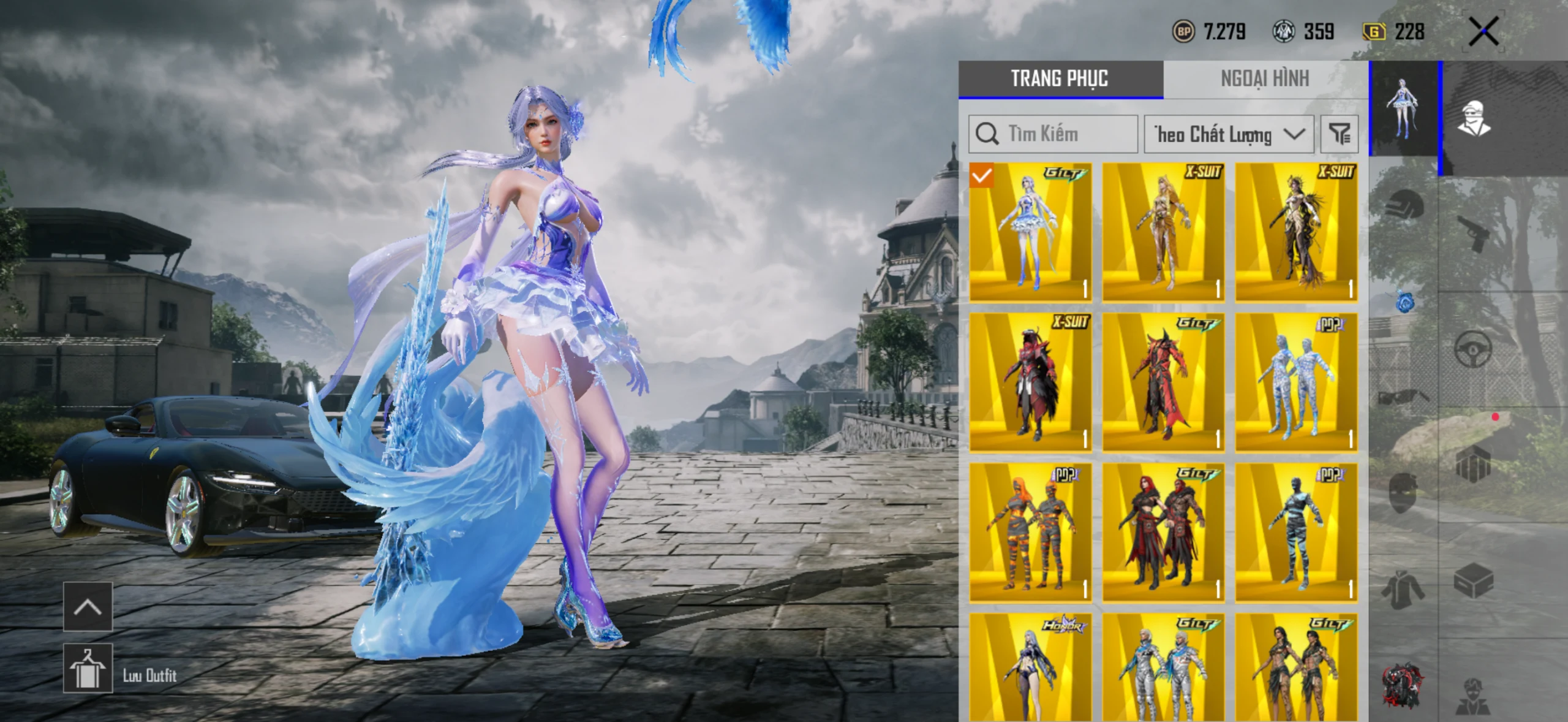 Acc PUBG Mobile mã 61326 - 3x Tiểu Học - Cực phẩm Giáp đẹp - Full Súng mới - ảnh 13