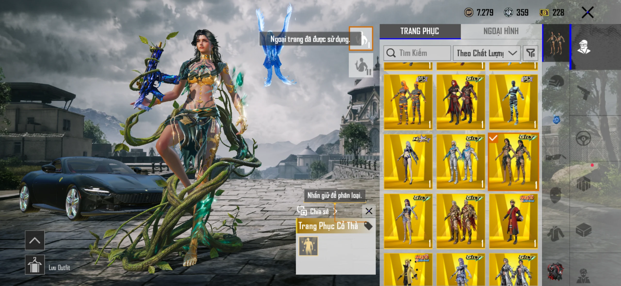 Acc PUBG Mobile mã 61326 - 3x Tiểu Học - Cực phẩm Giáp đẹp - Full Súng mới - ảnh 18