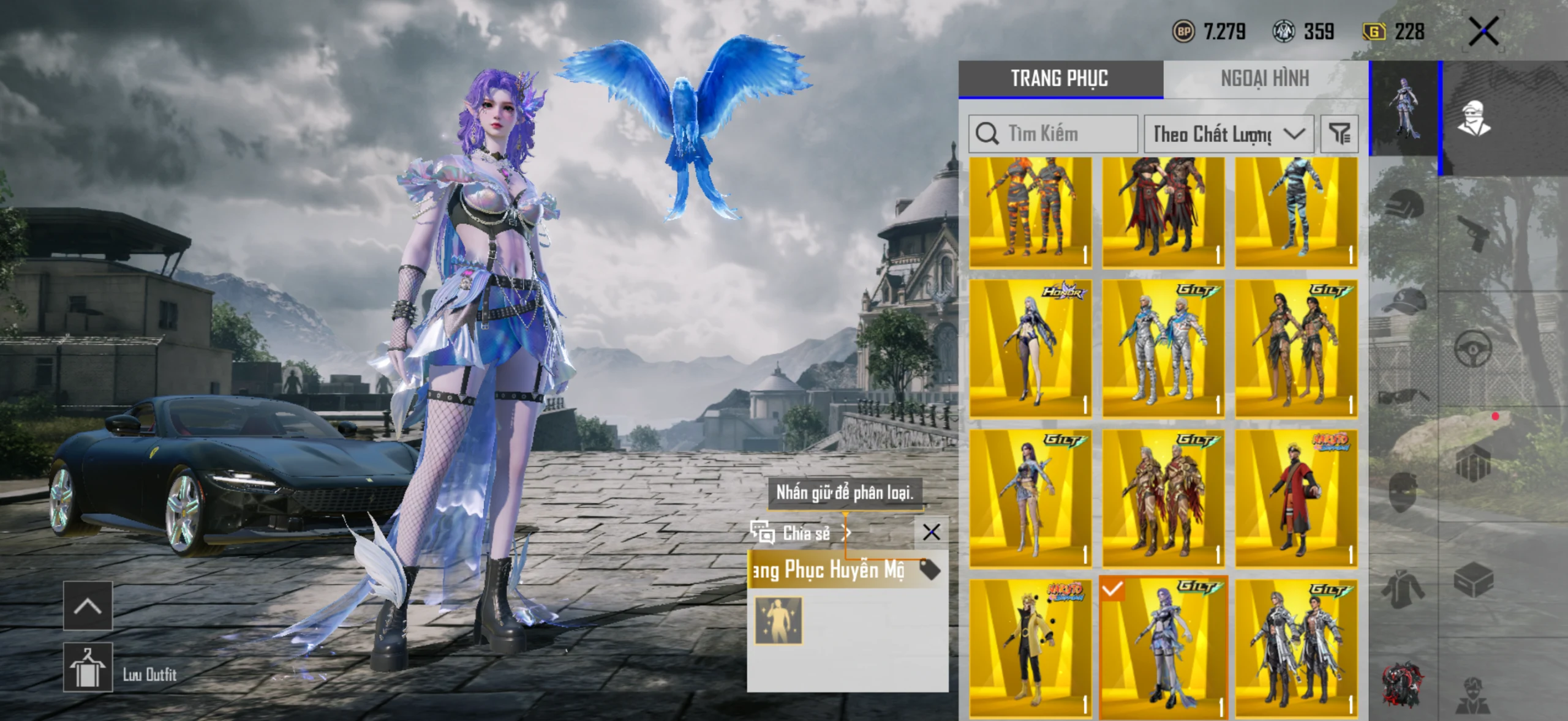 Acc PUBG Mobile mã 61326 - 3x Tiểu Học - Cực phẩm Giáp đẹp - Full Súng mới - ảnh 21
