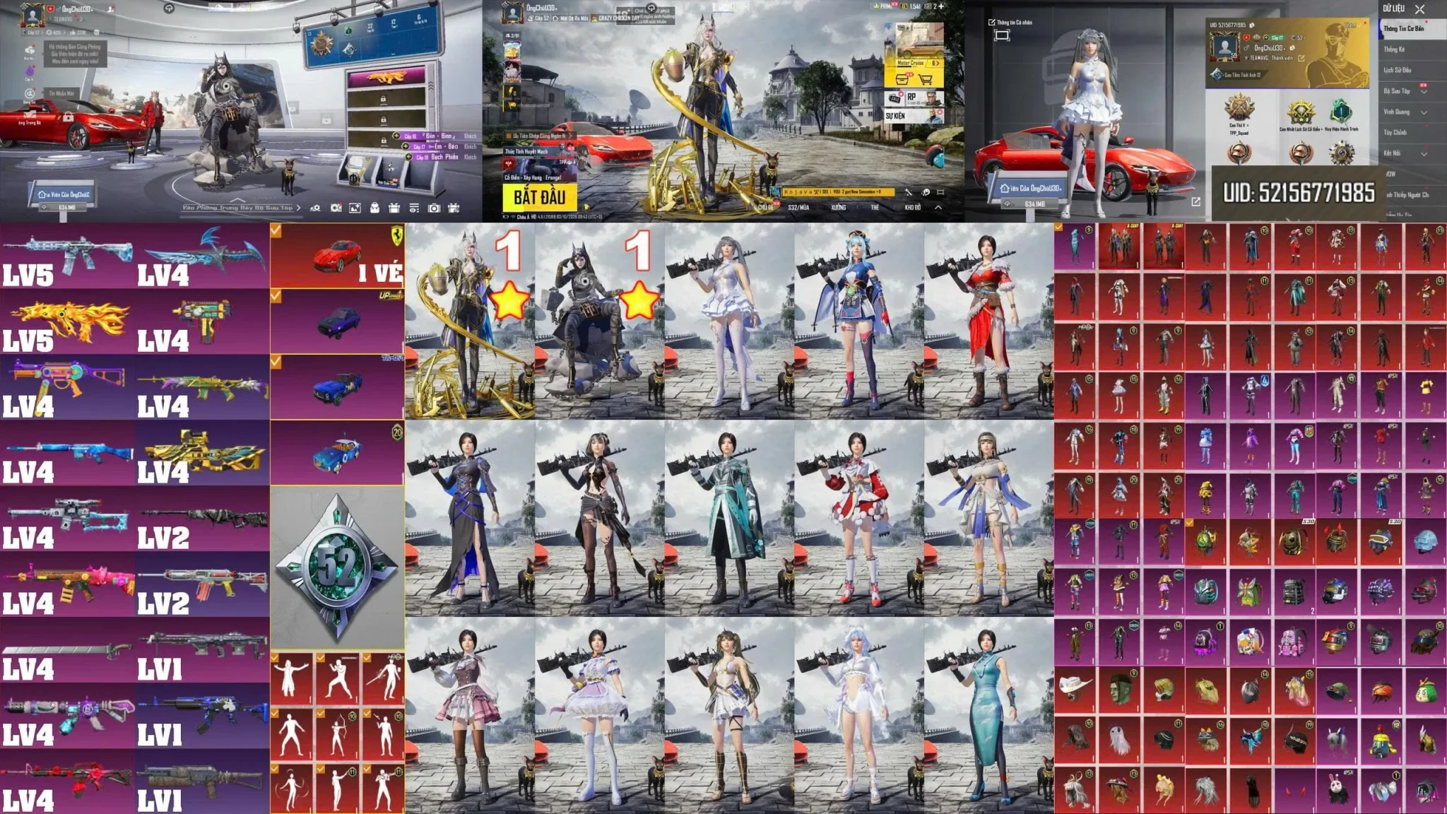 Acc PUBG Mobile mã 61364 - ảnh chính