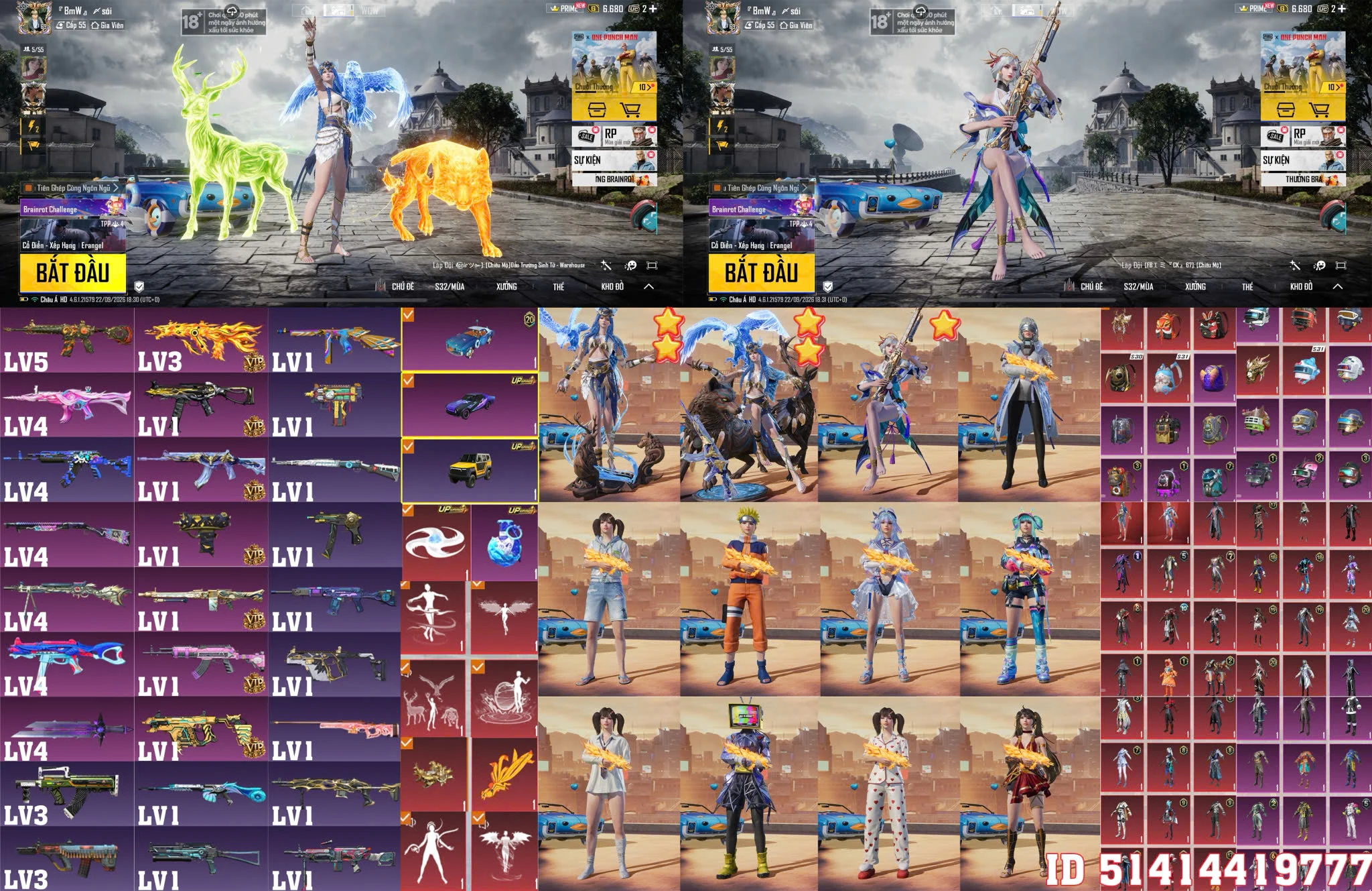 Acc PUBG Mobile mã 61911 - ảnh chính