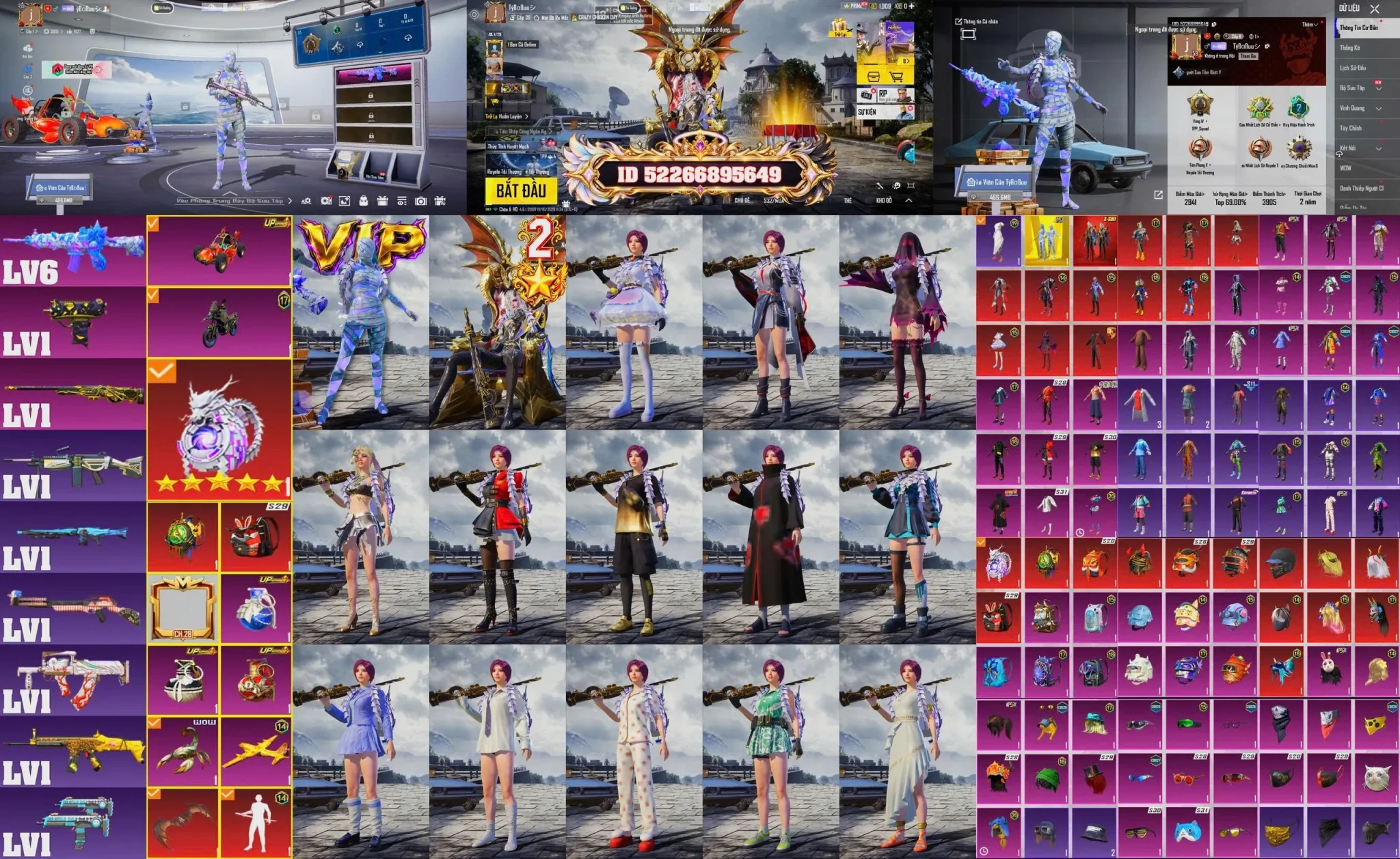 Acc PUBG Mobile mã 61922 - ảnh chính