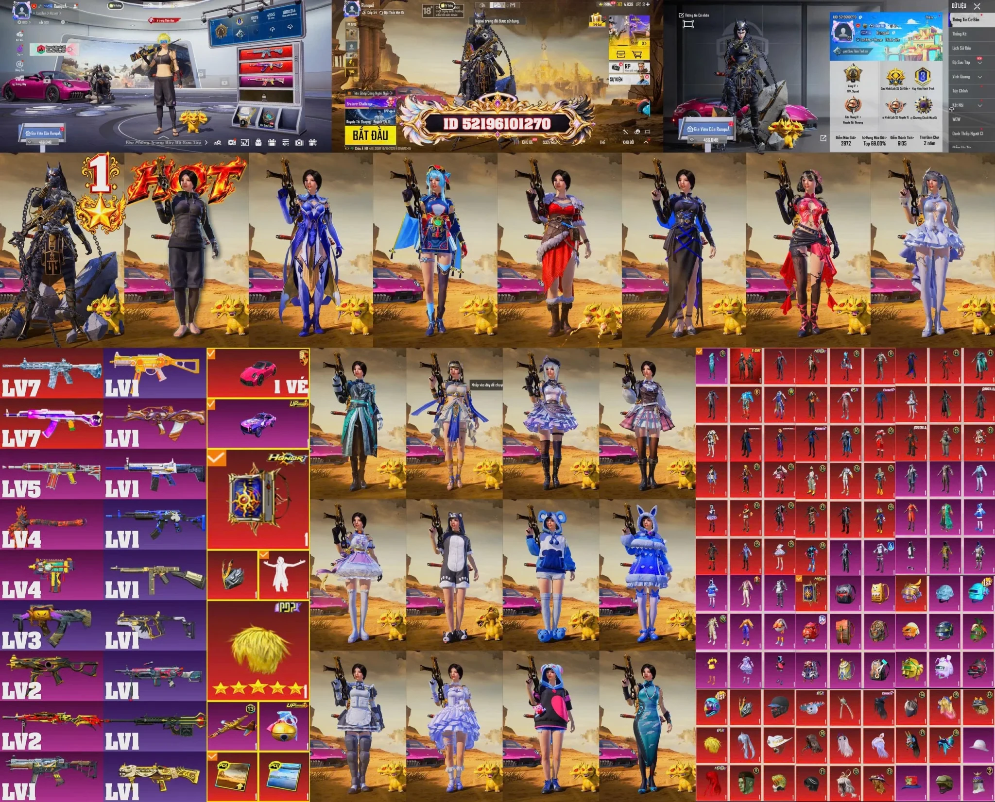 Acc PUBG Mobile mã 63204 - ảnh chính