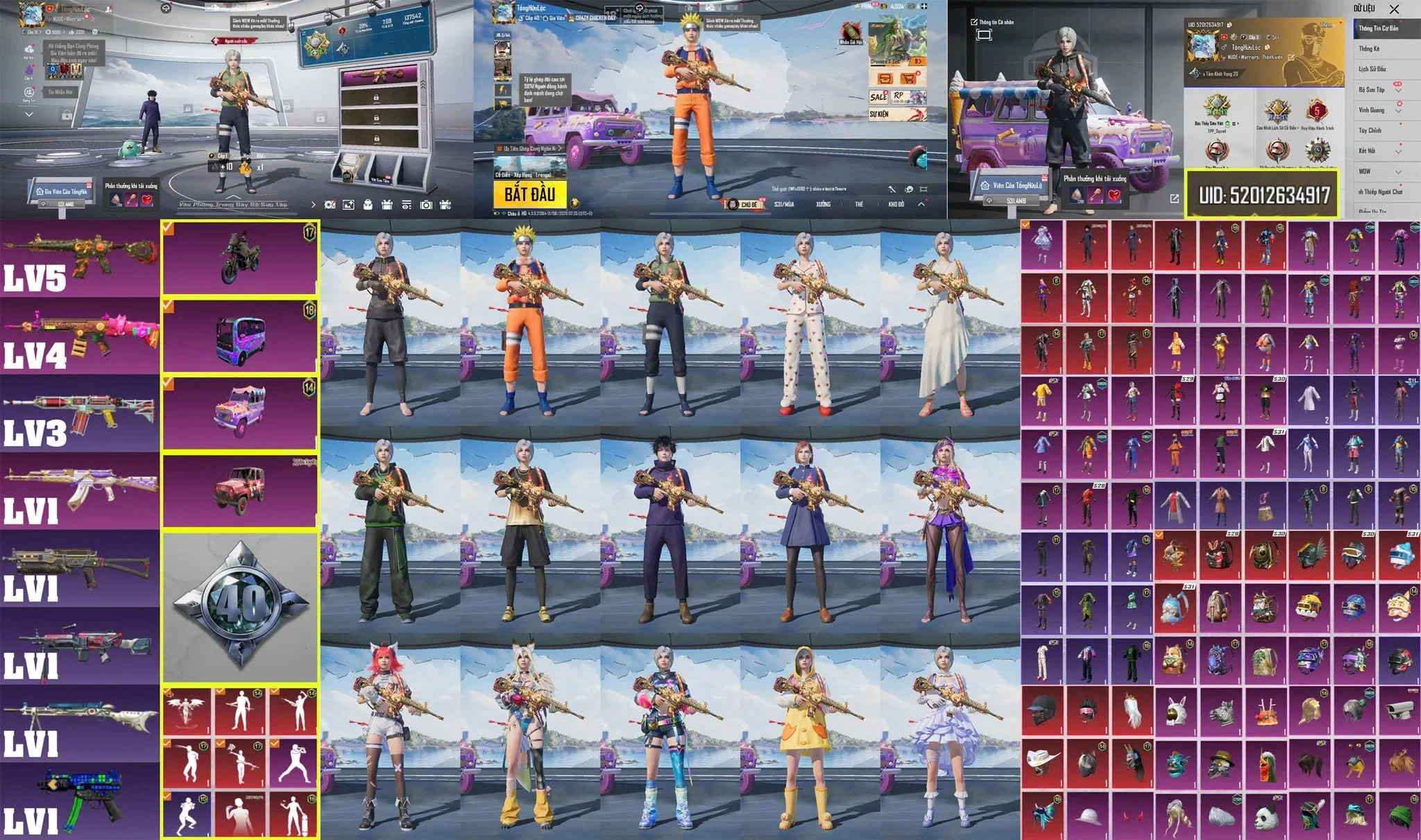 Acc PUBG Mobile mã 64009 - ảnh chính