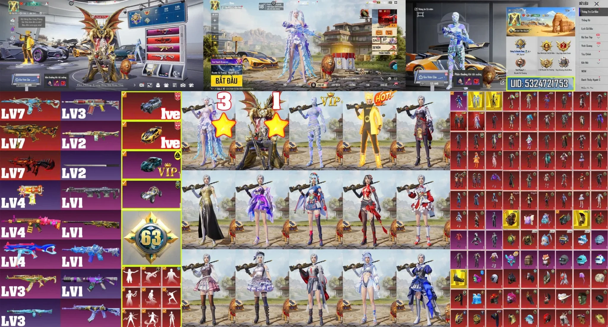 Acc PUBG Mobile mã 64011 - ảnh chính