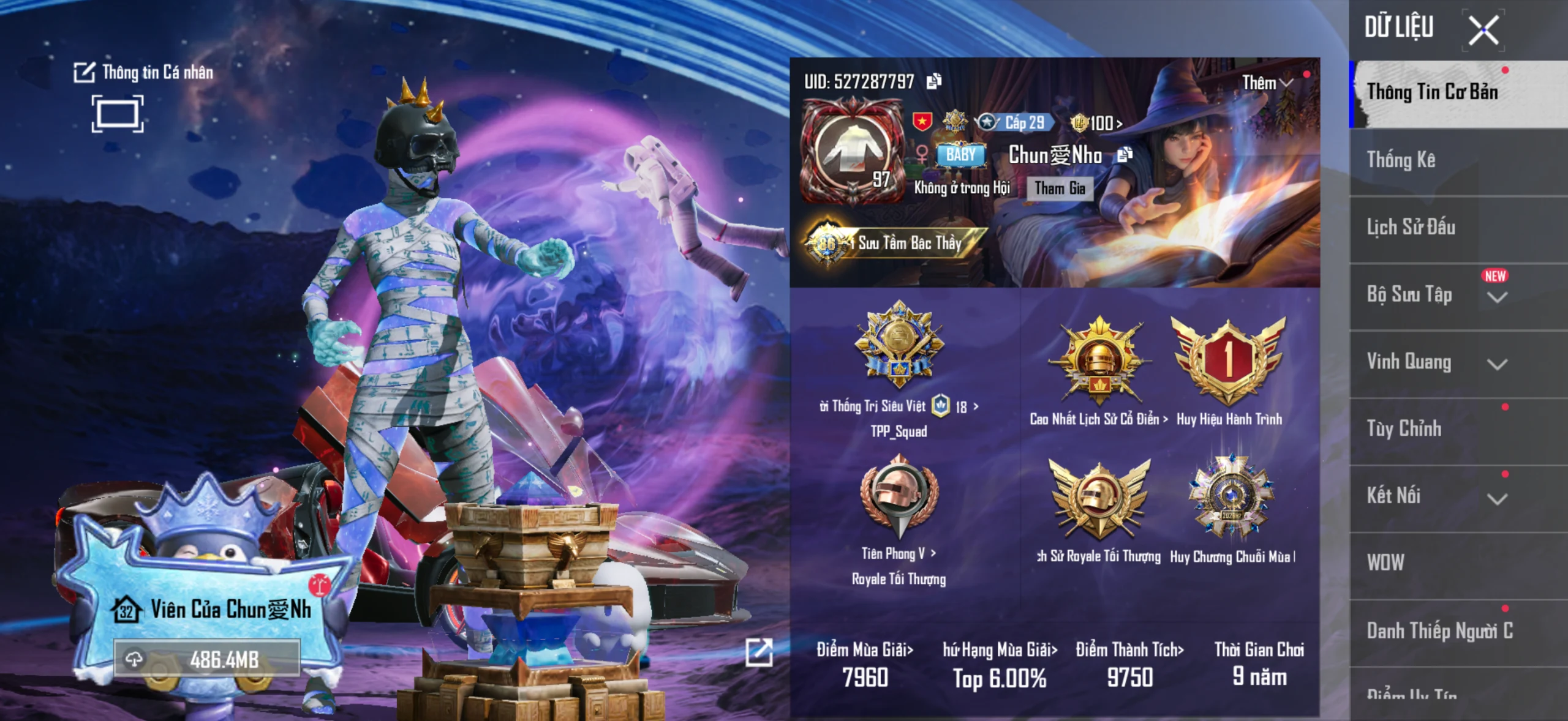 Acc PUBG Mobile mã 65482 - 9X - Sảnh lambo - Sảnh ferari - xe hồng - F1 - ảnh 2