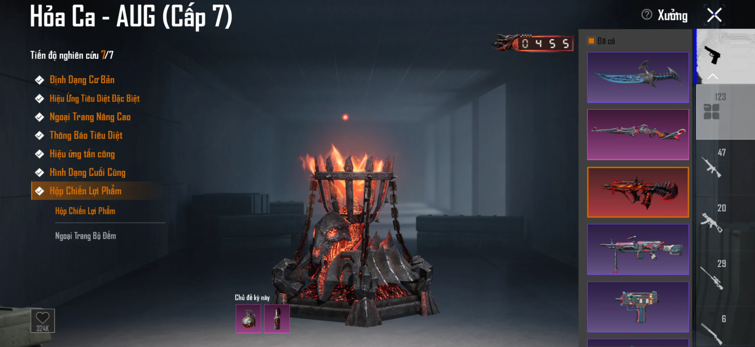 Acc PUBG Mobile mã 65482 - 9X - Sảnh lambo - Sảnh ferari - xe hồng - F1 - ảnh 36