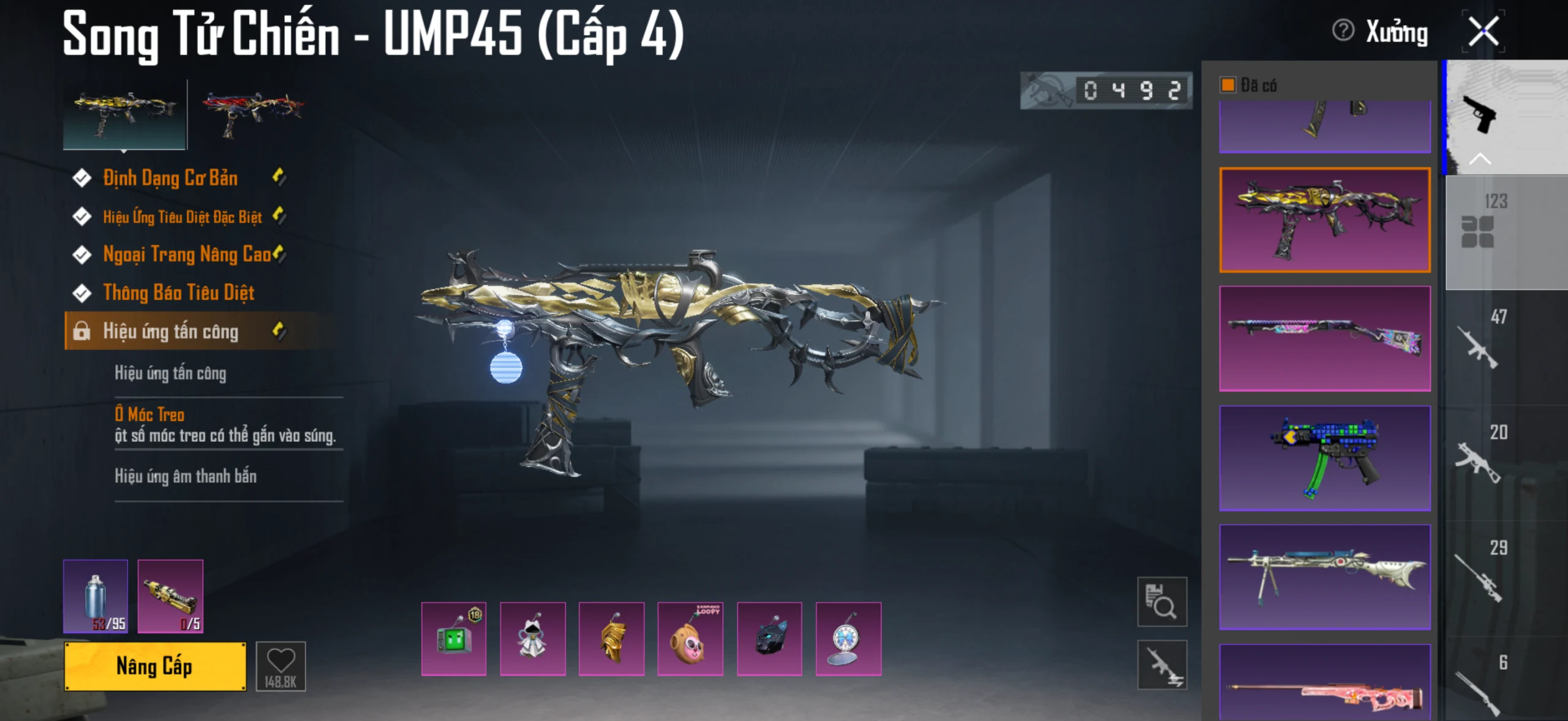 Acc PUBG Mobile mã 65482 - 9X - Sảnh lambo - Sảnh ferari - xe hồng - F1 - ảnh 61