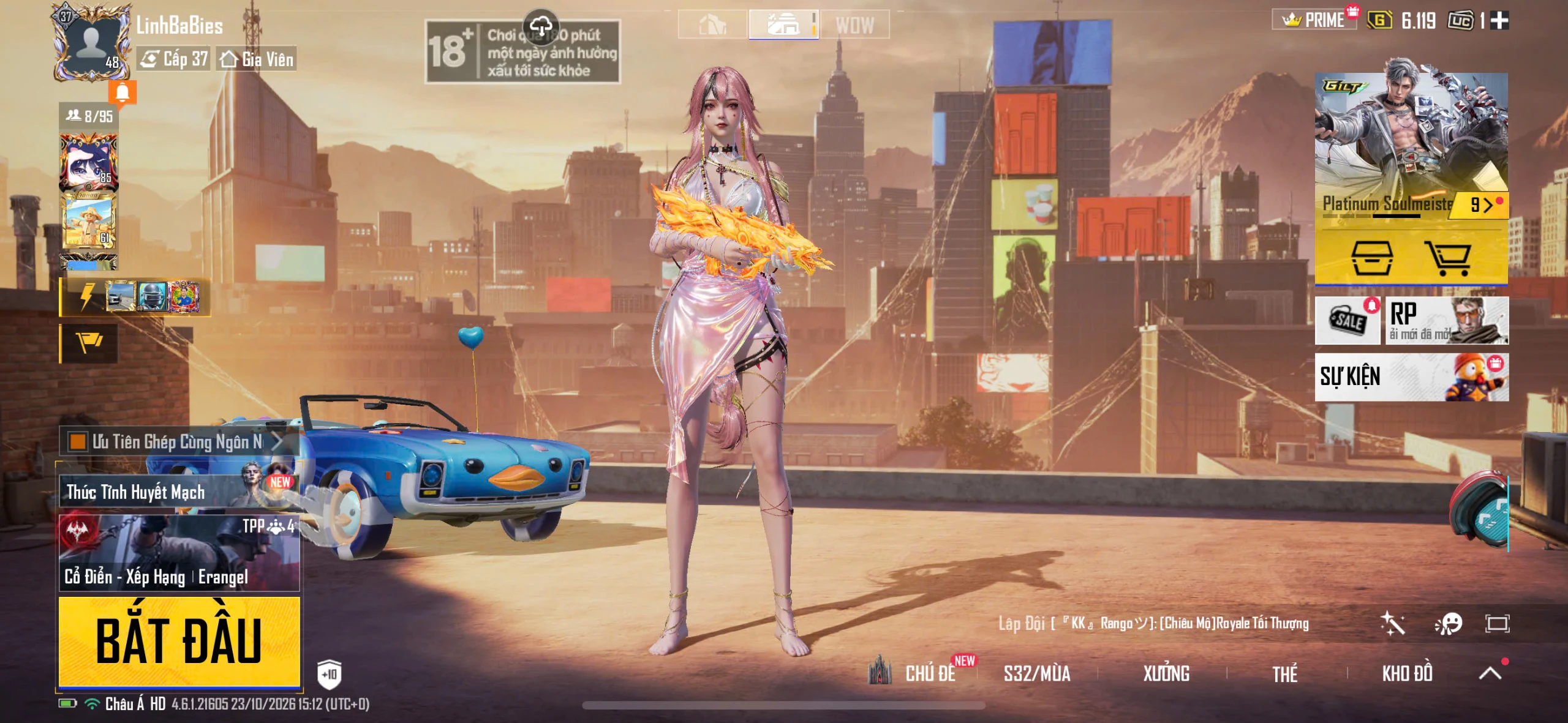 Acc PUBG Mobile mã 65837 - ảnh 3
