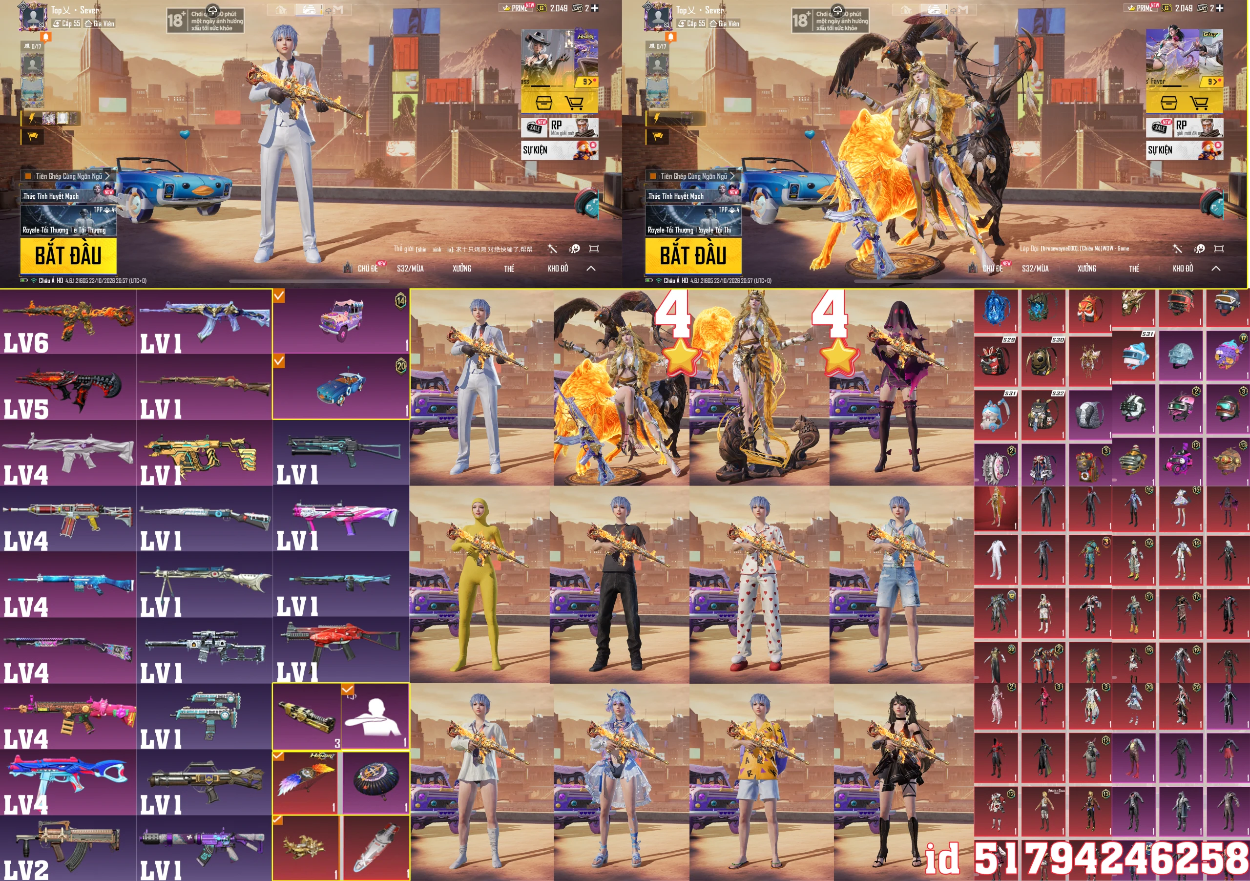 Acc PUBG Mobile mã 65842 - ảnh chính