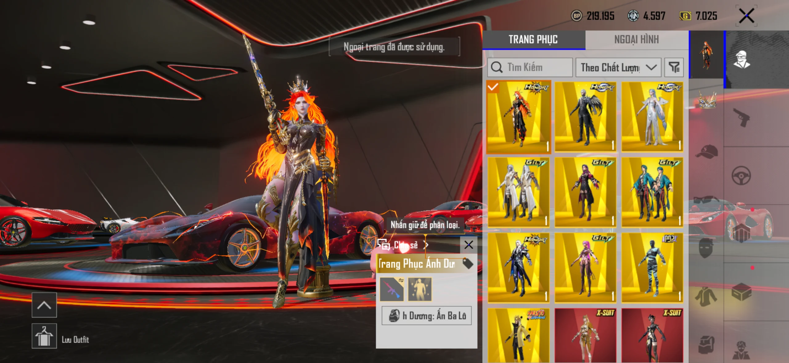 Acc PUBG Mobile mã 66646 - 36m - Sảnh FE - Dàn 3 vé siêu đẹp - Full vệ thần - Full honor - Mũ vương miện - ảnh 3