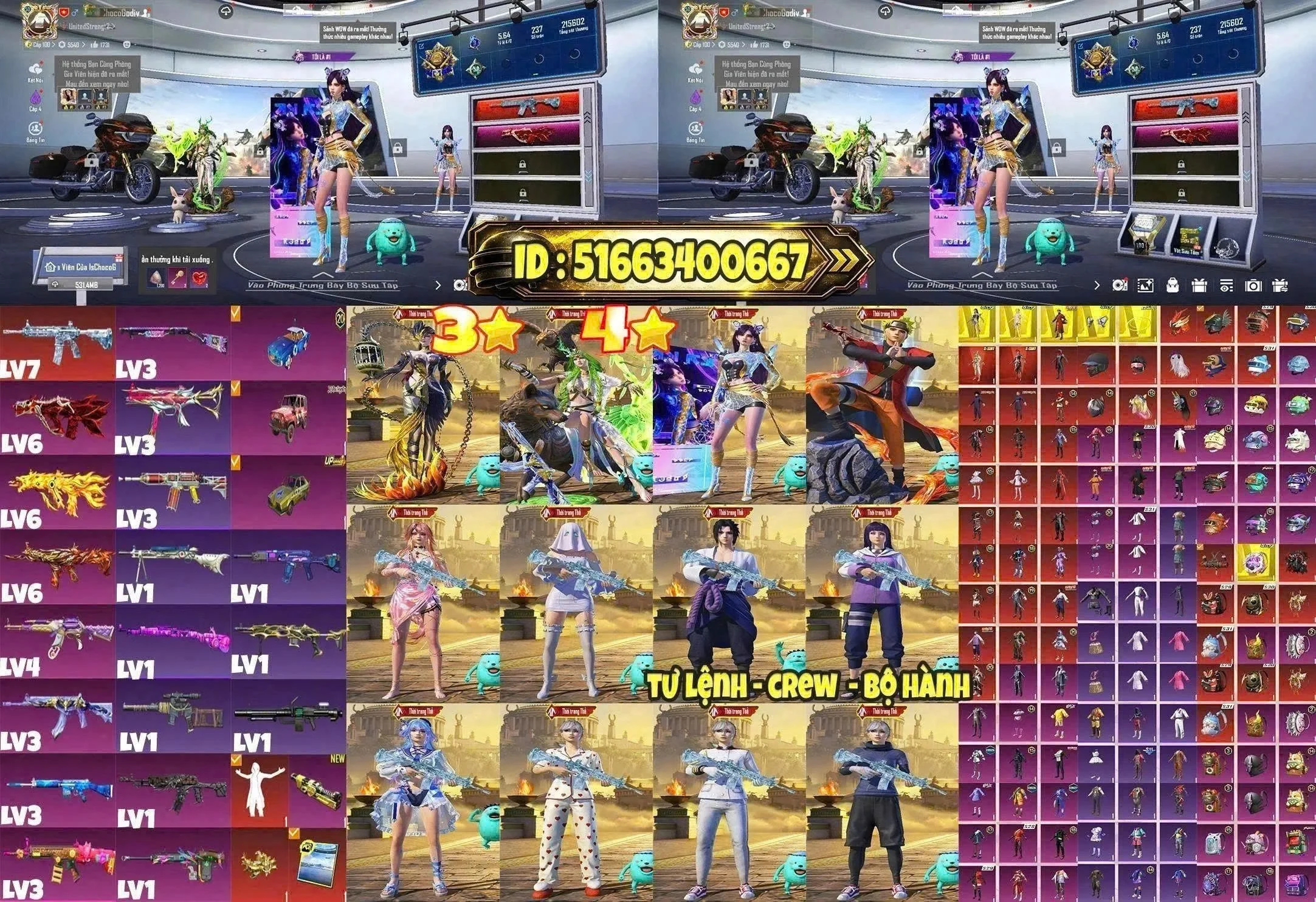 Acc PUBG Mobile mã 67300 - ảnh chính