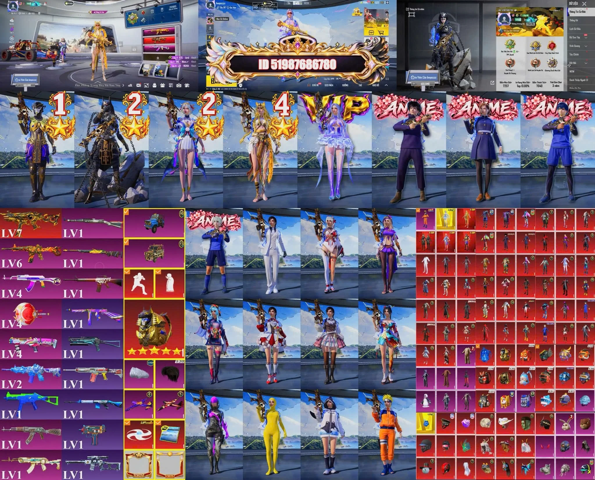 Acc PUBG Mobile mã 67464 - ảnh chính
