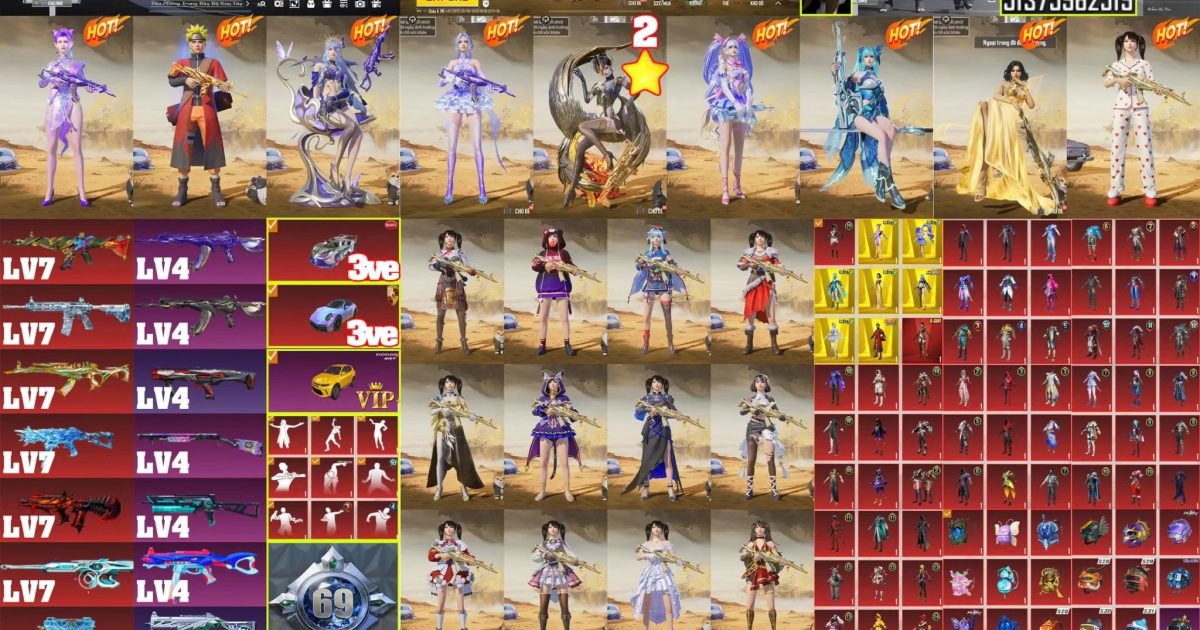 Acc PUBG Mobile mã 41895 - ảnh chính