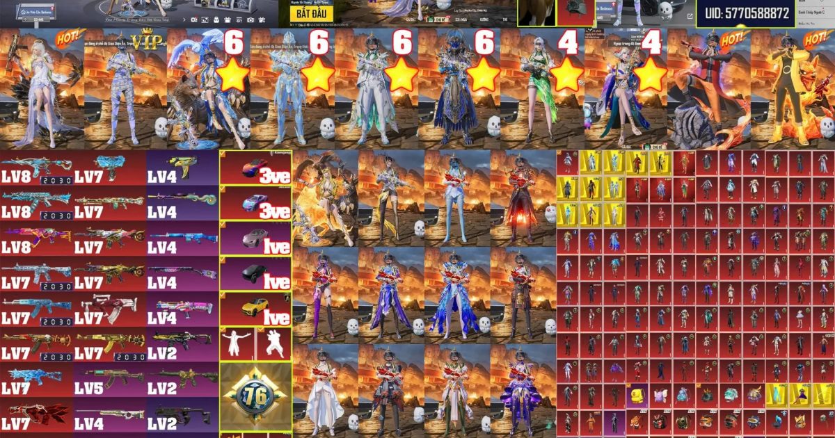 Acc PUBG Mobile mã 41988 - ảnh chính