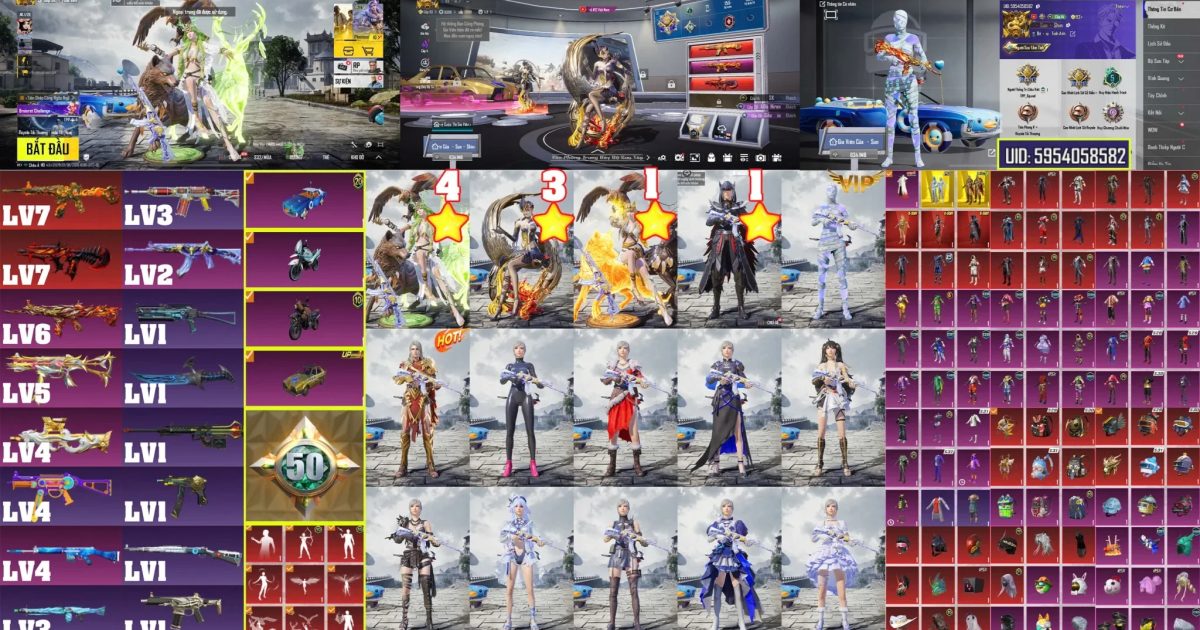 Acc PUBG Mobile mã 44210 - ảnh chính