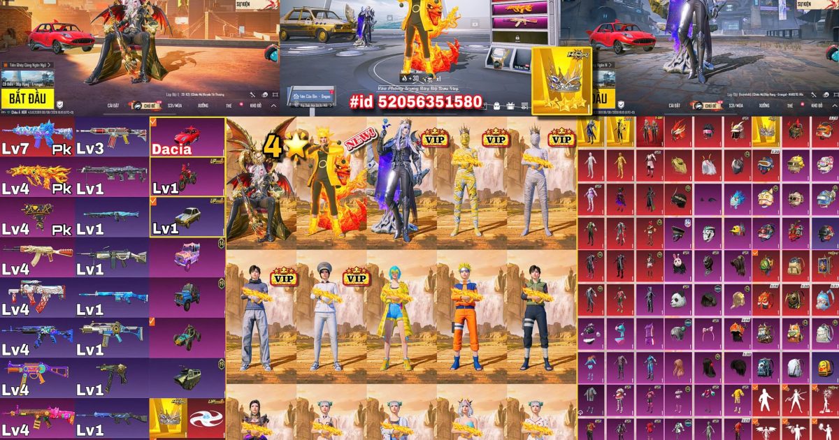Acc PUBG Mobile mã 49276 - ảnh chính