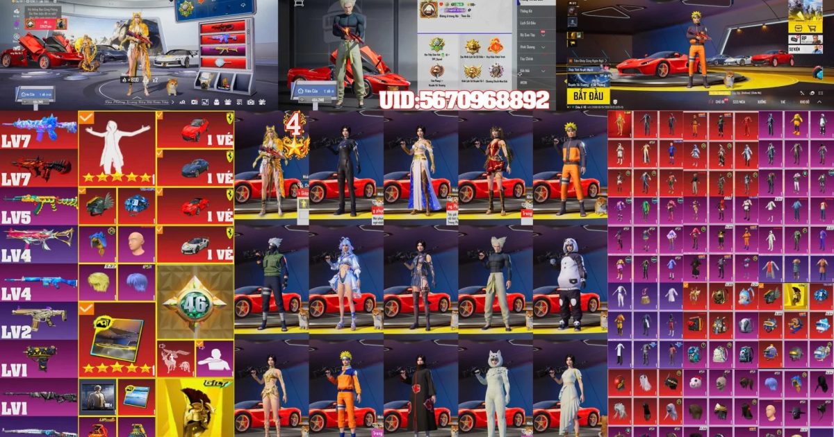Acc PUBG Mobile mã 55986 - ảnh chính