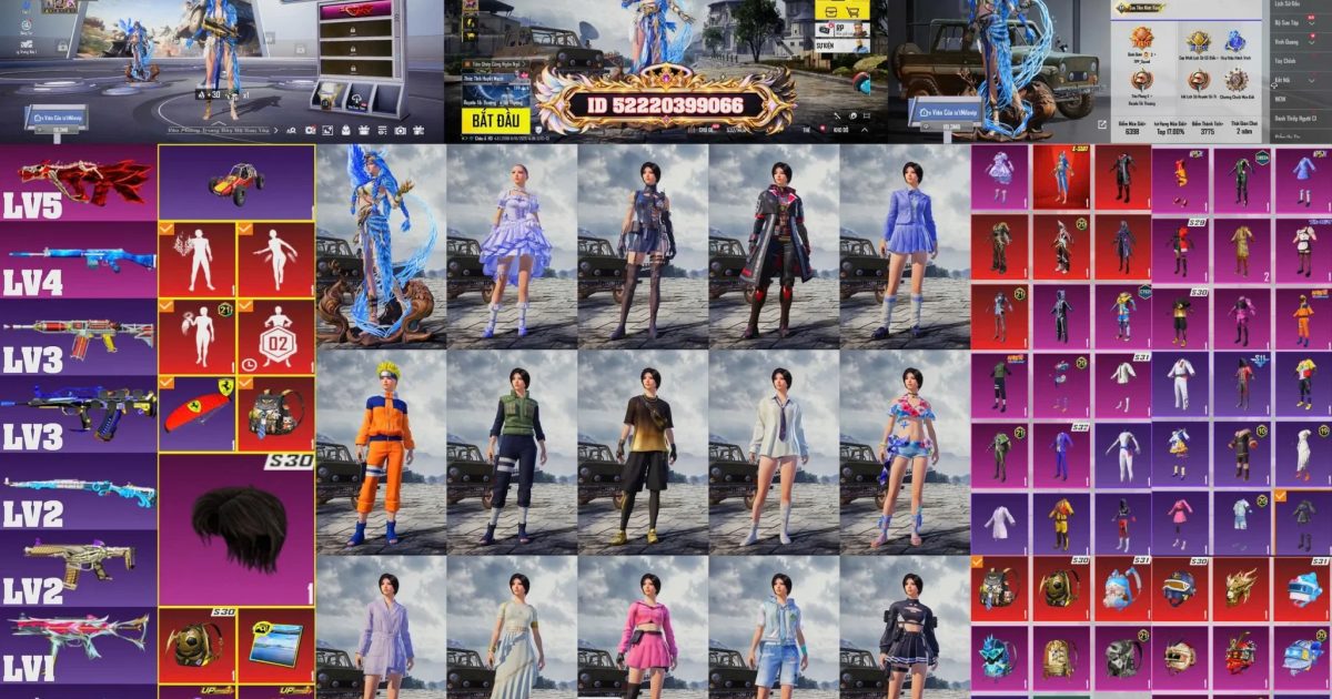 Acc PUBG Mobile mã 57365 - ảnh chính