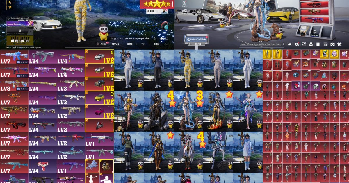Acc PUBG Mobile mã 57677 - ảnh chính