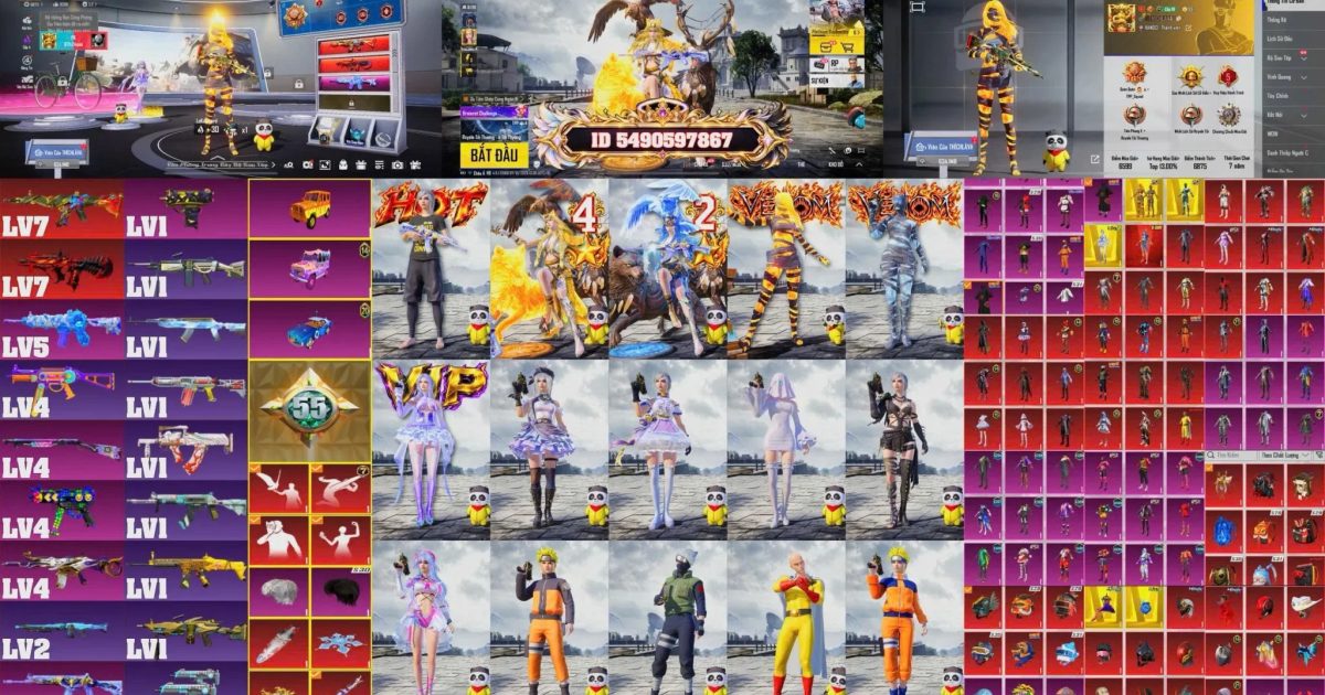 Acc PUBG Mobile mã 57681 - ảnh chính
