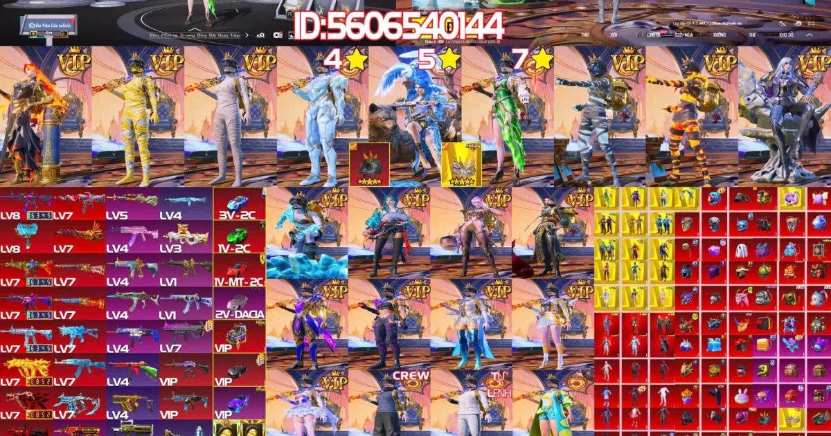 Acc PUBG Mobile mã 57952 - ảnh chính