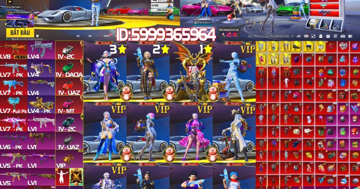Acc PUBG Mobile mã 58346 - ảnh chính
