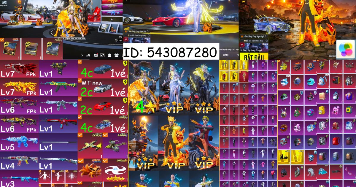 Acc PUBG Mobile mã 58702 - ảnh chính