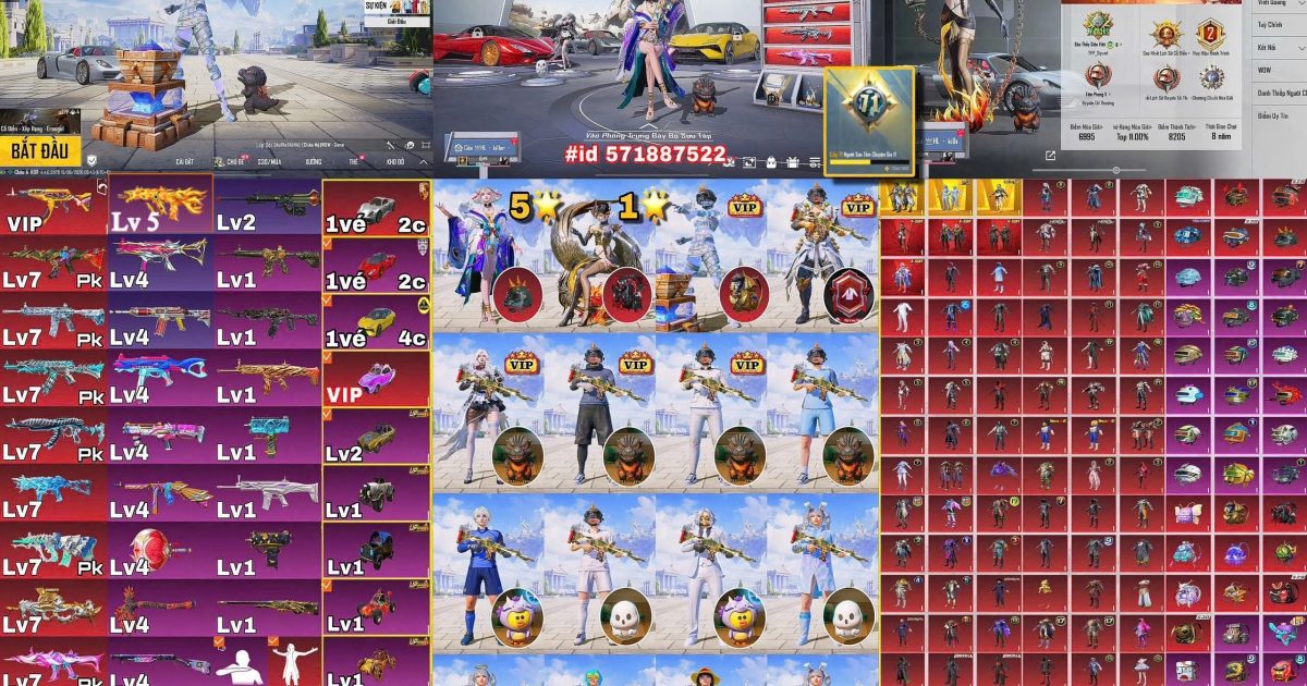 Acc PUBG Mobile mã 58865 - ảnh chính