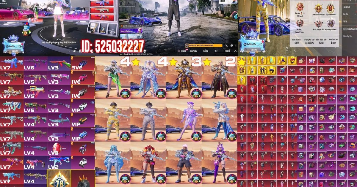 Acc PUBG Mobile mã 58988 - ảnh chính