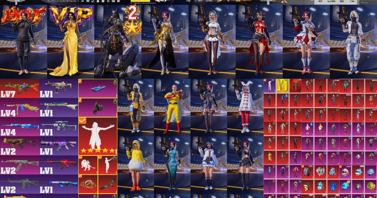 Acc PUBG Mobile mã 59011 - ảnh chính