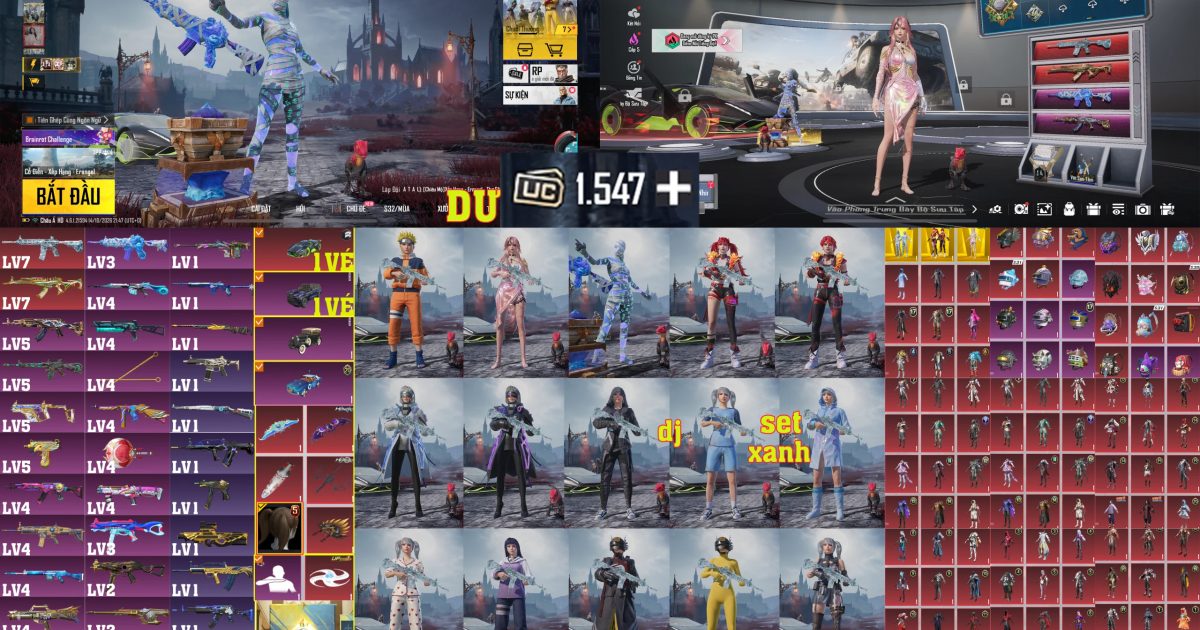 Acc PUBG Mobile mã 59064 - ảnh chính