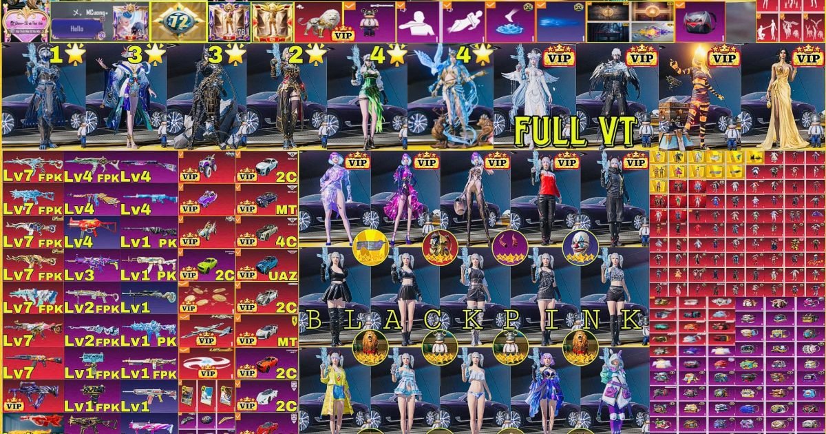 Acc PUBG Mobile mã 59092 - ảnh chính