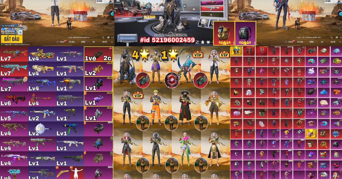 Acc PUBG Mobile mã 59421 - ảnh chính