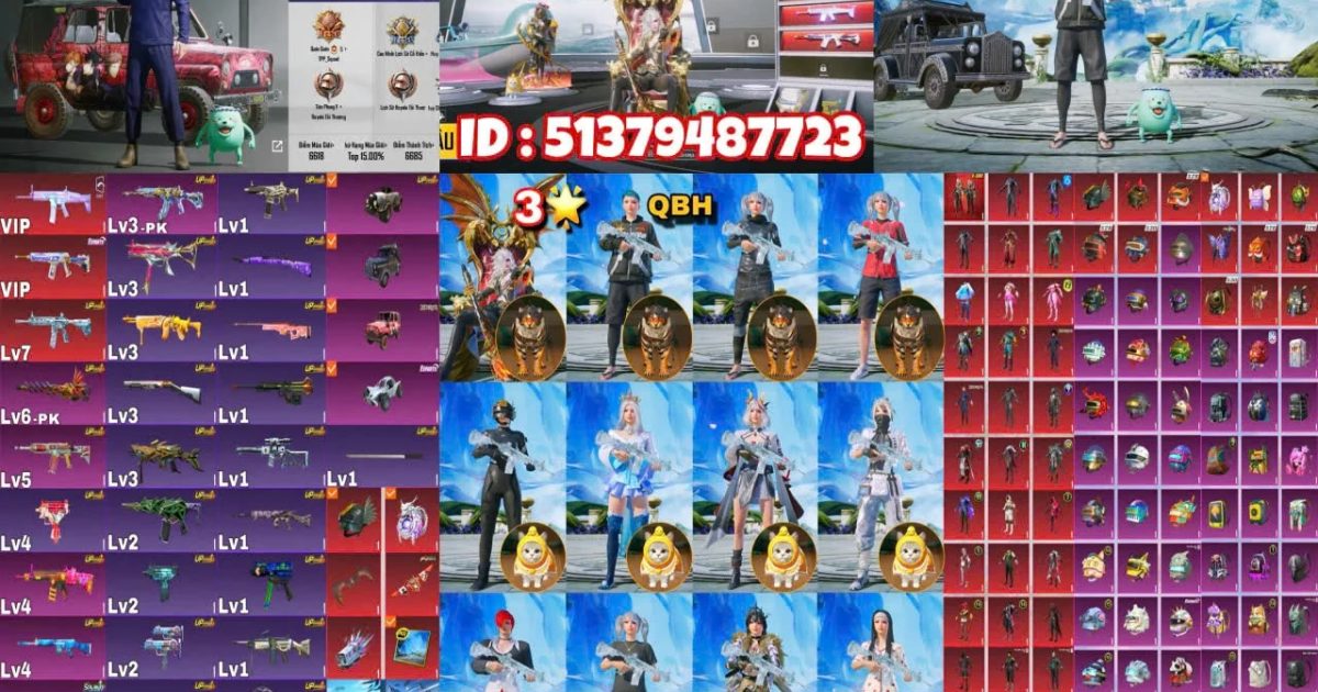 Acc PUBG Mobile mã 59469 - ảnh chính