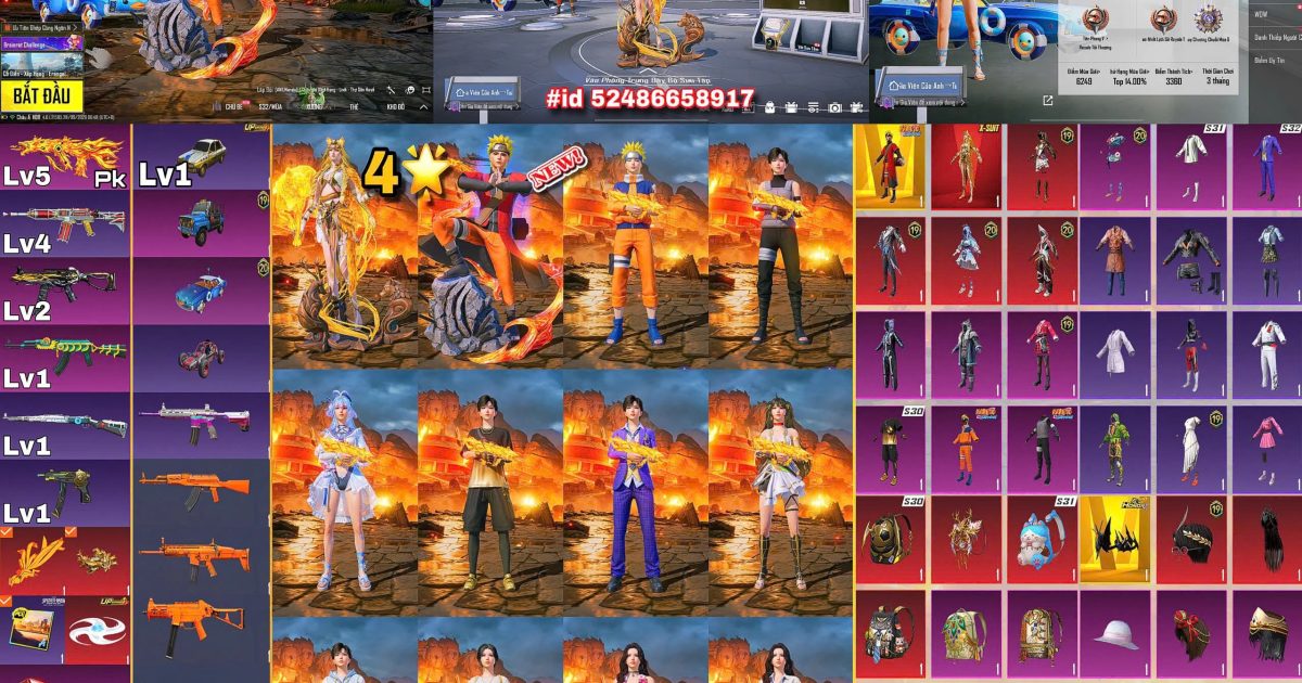 Acc PUBG Mobile mã 59661 - ảnh chính