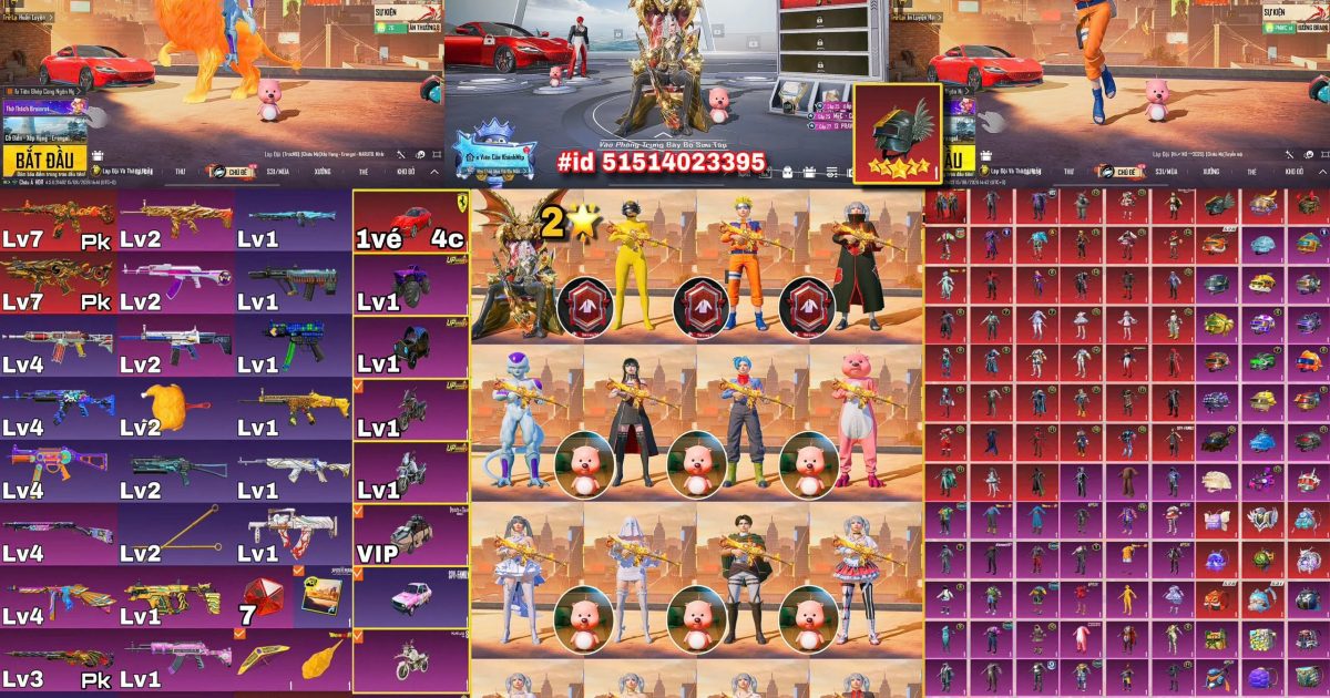 Acc PUBG Mobile mã 60310 - ảnh chính