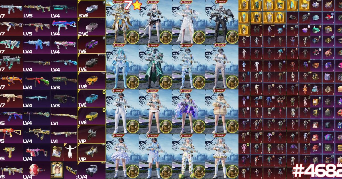 Acc PUBG Mobile mã 60381 - ảnh chính