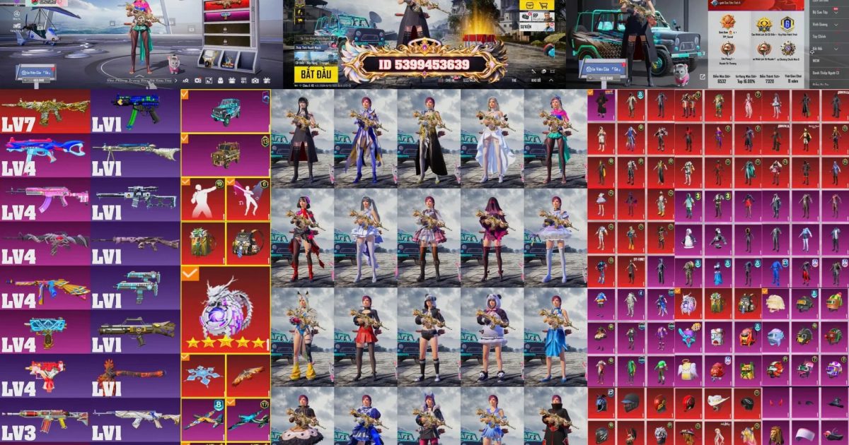 Acc PUBG Mobile mã 60523 - ảnh chính