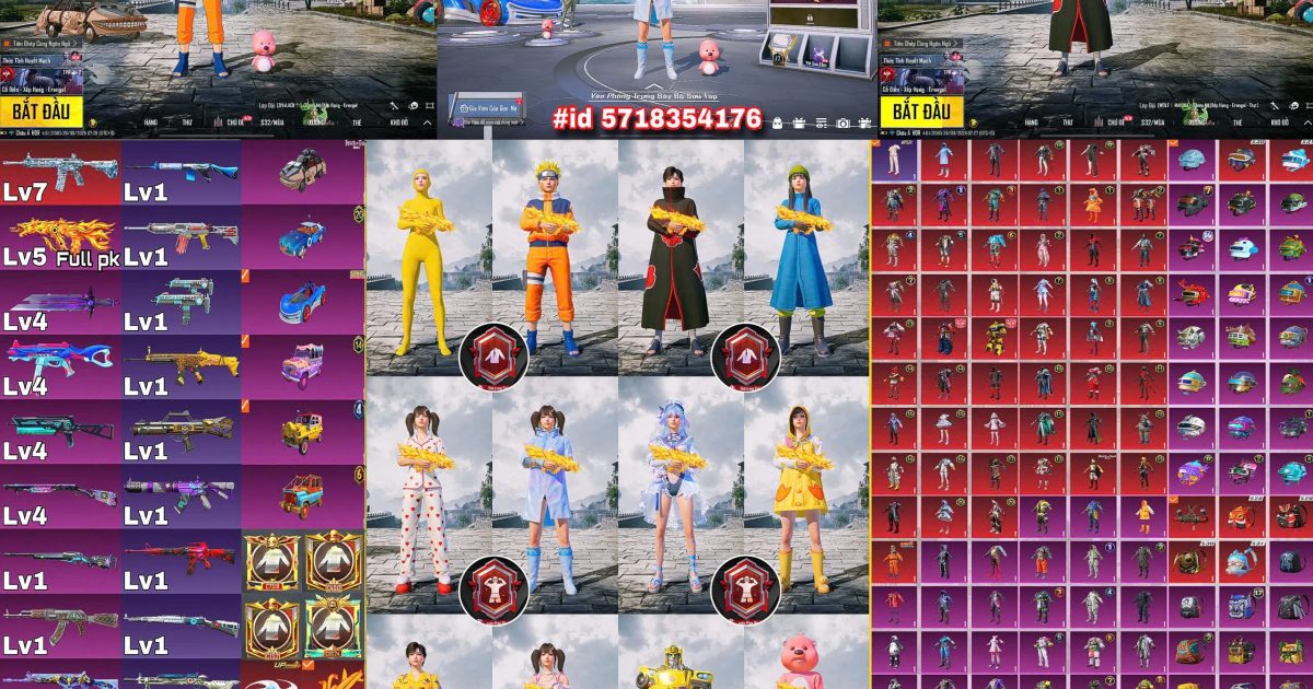 Acc PUBG Mobile mã 60566 - ảnh chính
