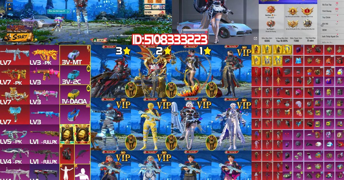 Acc PUBG Mobile mã 60746 - ảnh chính
